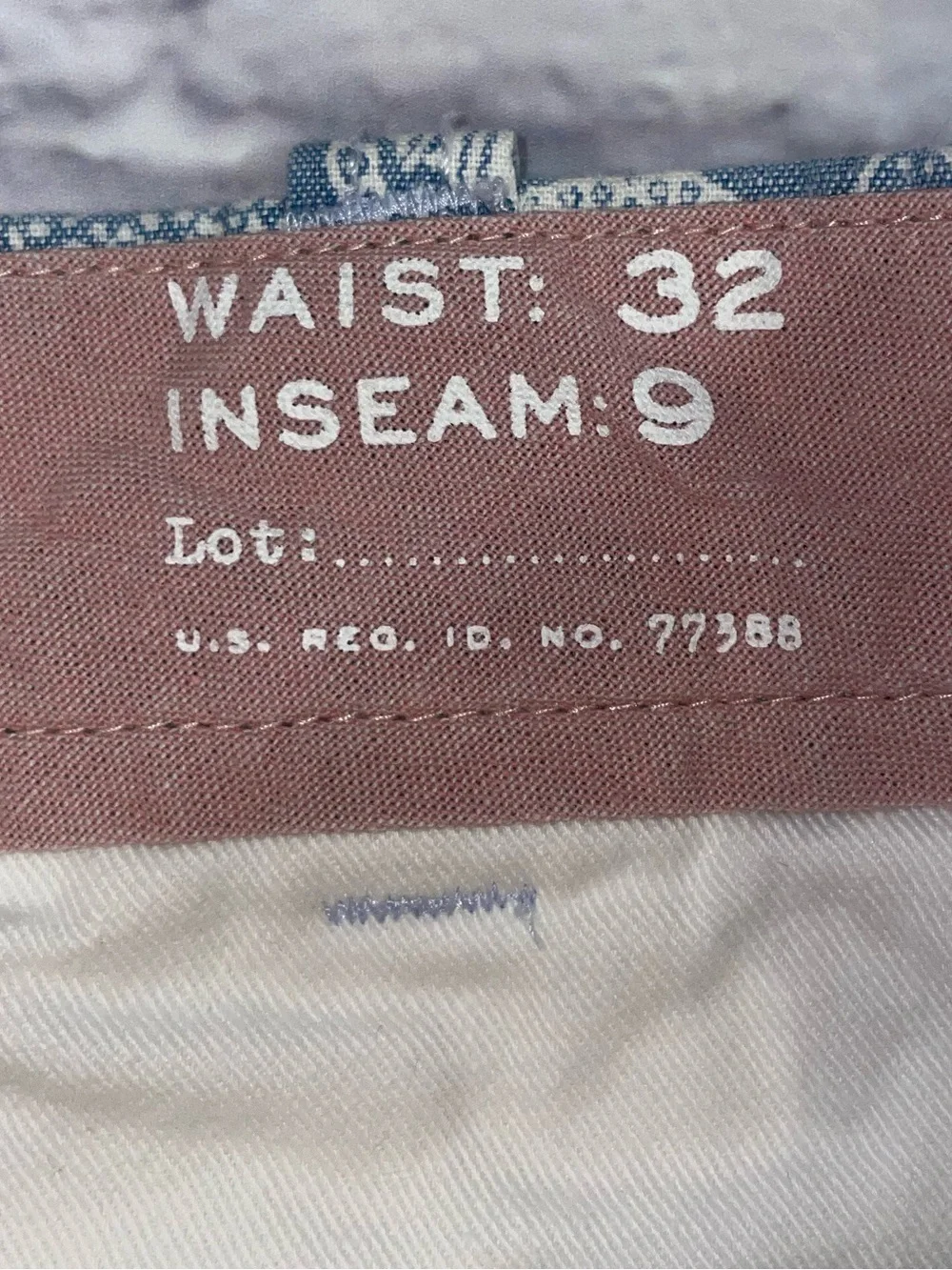J. Crew 9” Inseam Shorts. Size 32
